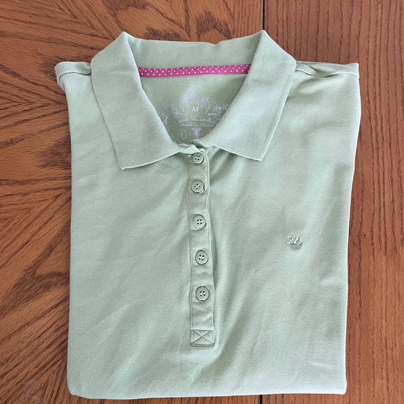 Glória Vanderbilt Golf Polo Shirt Women Sz M gently used - Picture 7 of 7